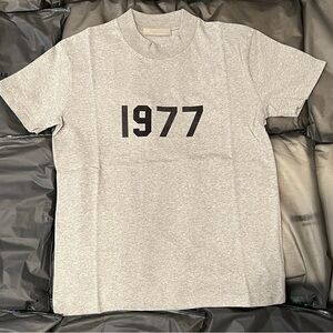 Gray 1977 Graphic T-Shirt